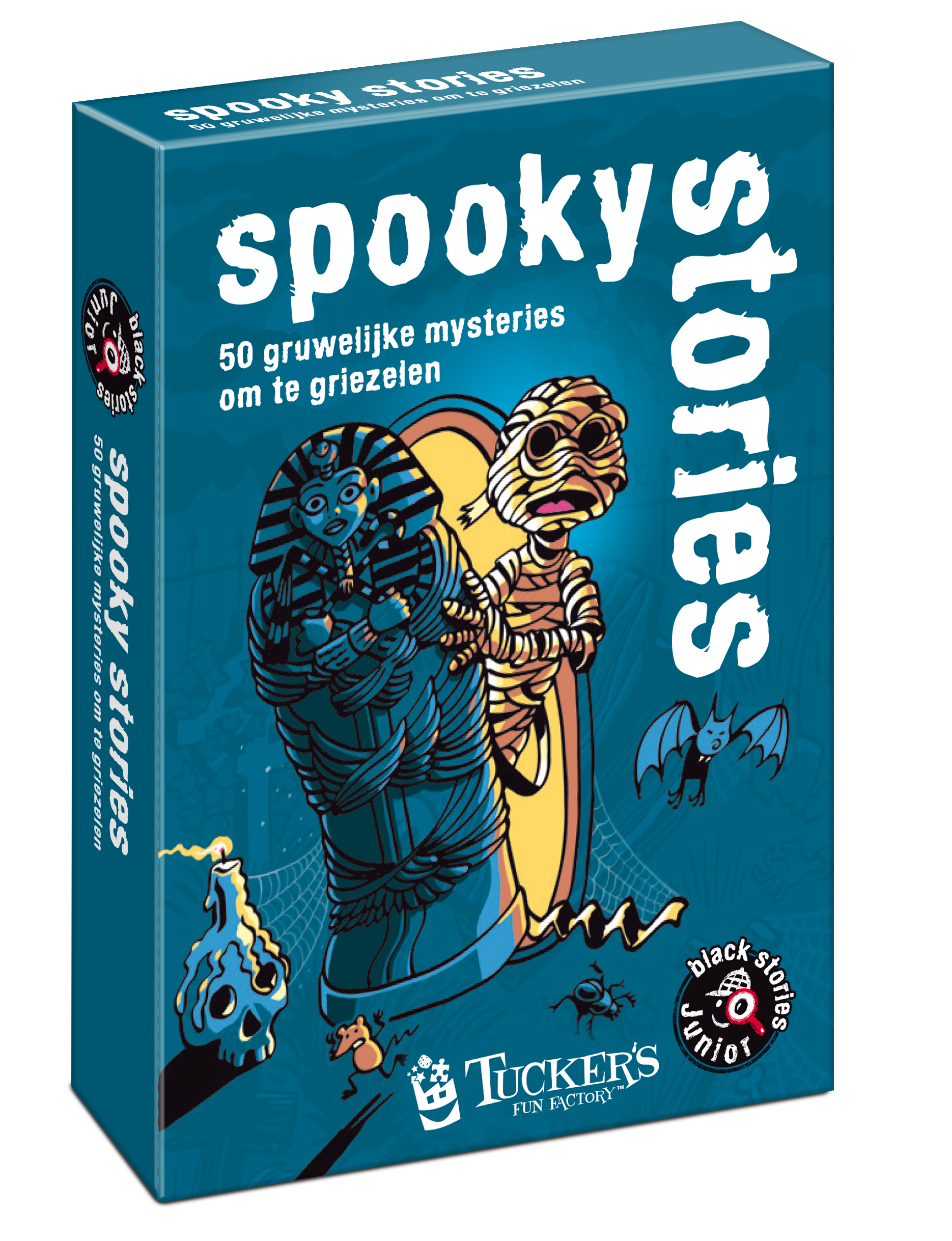 black stories junior - spooky - Kaartspel