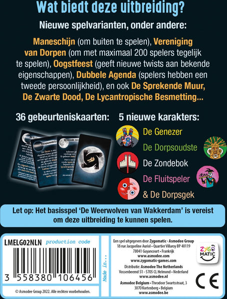 De Weerwolven van Wakkerdam - Volle Maan (uitbreiding)