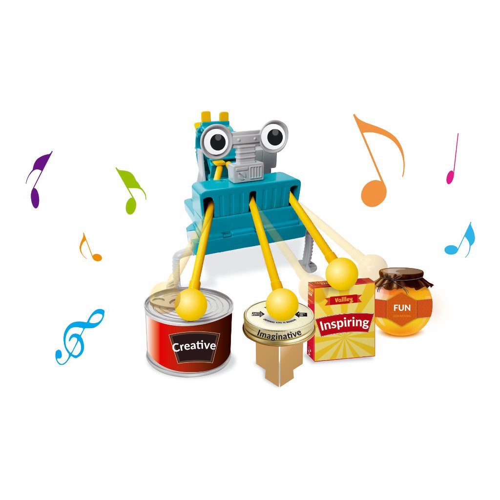 4M Green Science Eco-Engineering - Drummer Robot