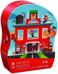 Crocodile Creek Floor Puzzle - Fire station - 24 stukjes