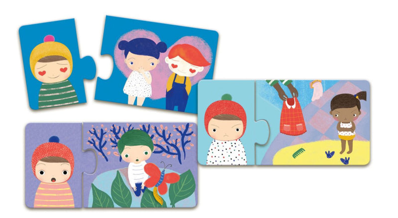 Djeco Duo Puzzel Emotions