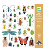 Djeco Metallic stickers - Microkosmos