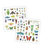 Djeco Metallic stickers - Microkosmos