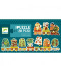Djeco Puzzel Ik Tel - 20 stukken