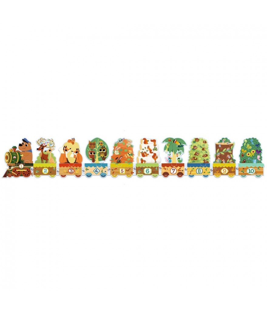 Djeco Puzzel Ik Tel - 20 stukken