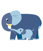 Djeco Stickers - Dierenmoeders met hun baby's