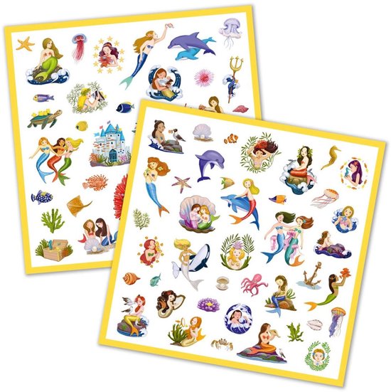 Djeco Stickers Zeemeermin