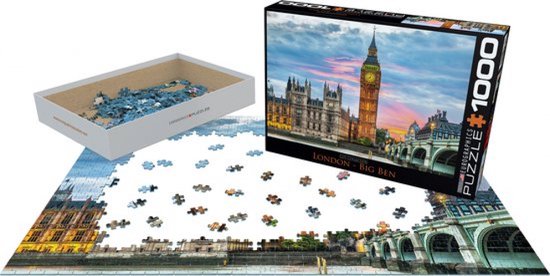 Eurographics - London Big Ben - 1000 stukjes