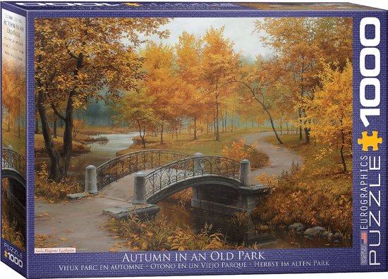 Eurographics Puzzel - Autumn in an Old Park - 1000 stukjes