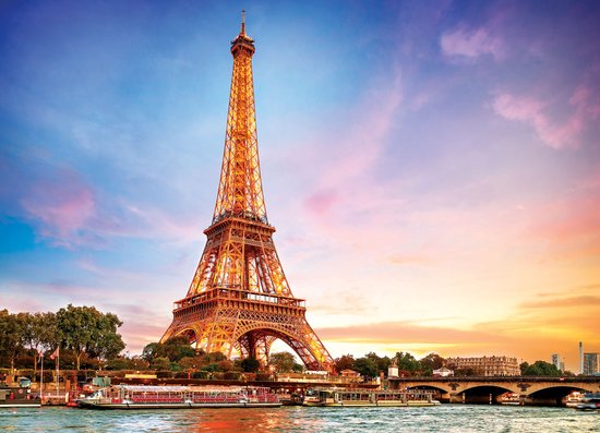 Eurographics Puzzel - Paris - La Tour Eiffel - 1000 stukjes