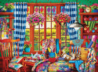 Eurographics Puzzel - Quilting Craft Room - 1000 stukjes