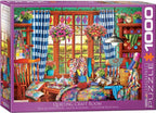 Eurographics Puzzel - Quilting Craft Room - 1000 stukjes