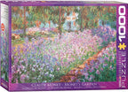Eurographics Puzzel Monet's Garden - 1000 stukjes
