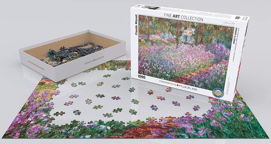 Eurographics Puzzel Monet's Garden - 1000 stukjes