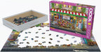 Eurographics puzzel - Plush Petals Flower Shop 1000 stukjes
