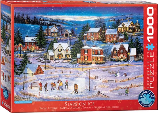 Eurographics puzzel Stars on Ice - Patricia Bourque - 1000 stukjes
