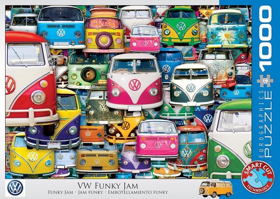 Eurographics puzzel VW Funky Jam - 1000 stukjes
