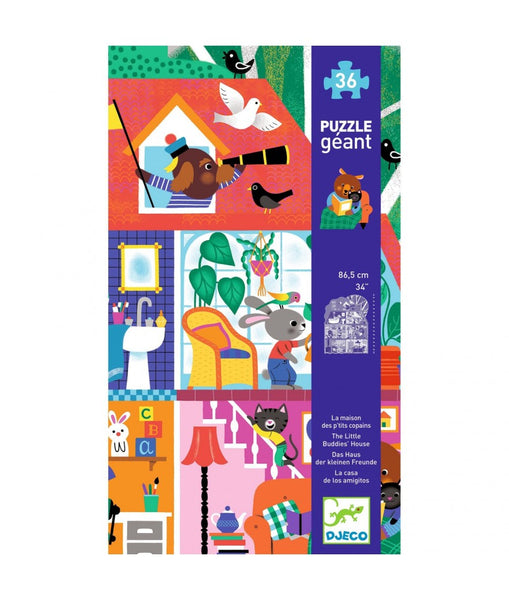 Puzzle Géant The little Buddies house
