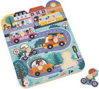 Janod knooppuzzel 6 stukjes