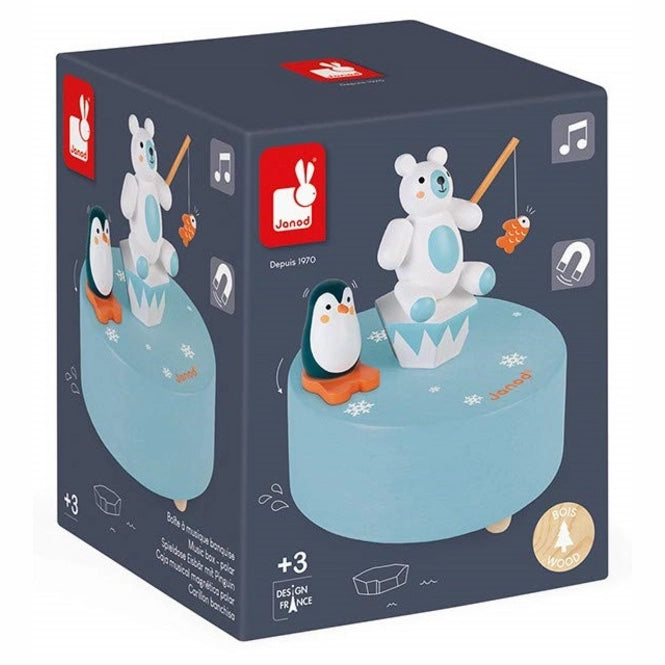 Janod Muziekdoosje - Pinguin