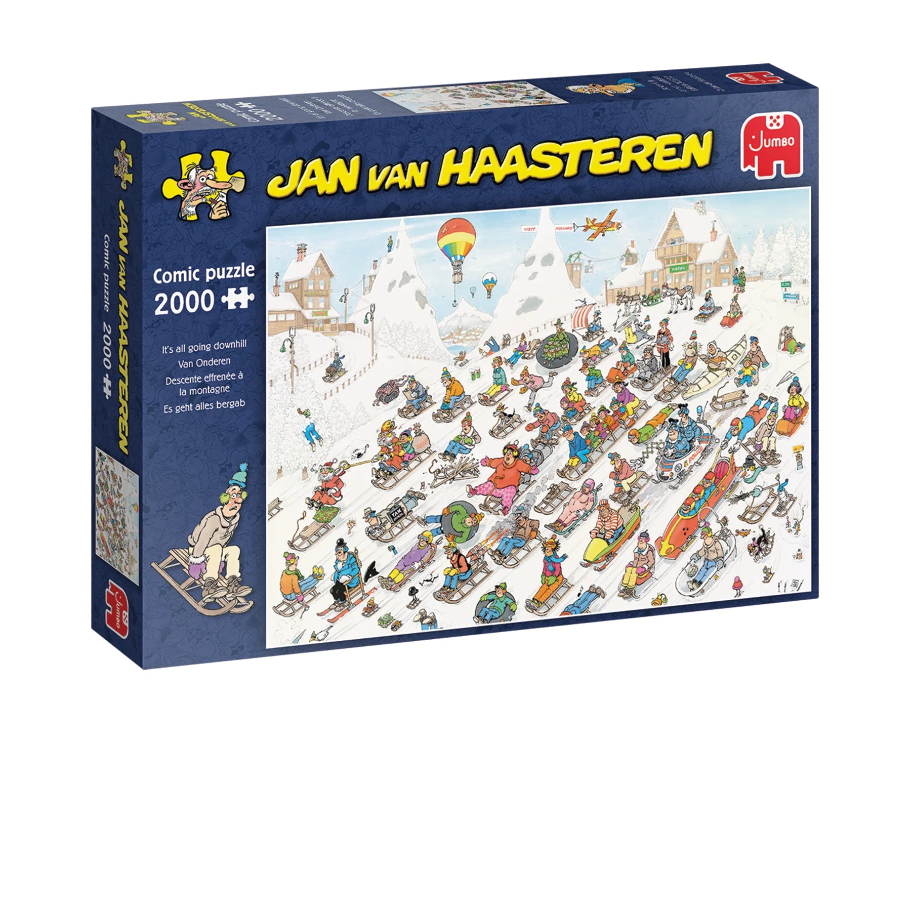 Jan van Haasteren Van Onderen! – Puzzel 2000 stukjes