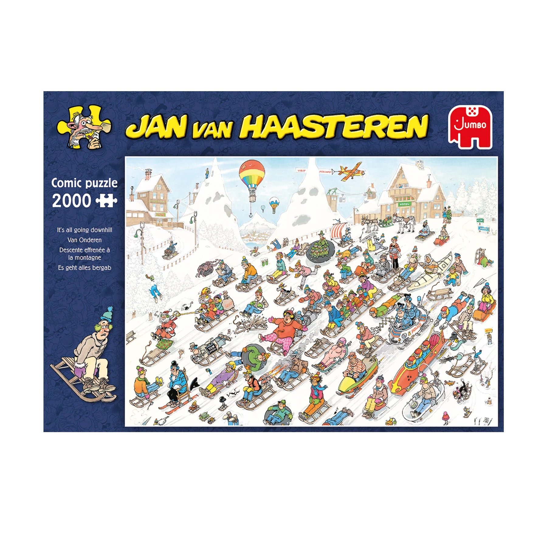 Jan van Haasteren Van Onderen! – Puzzel 2000 stukjes