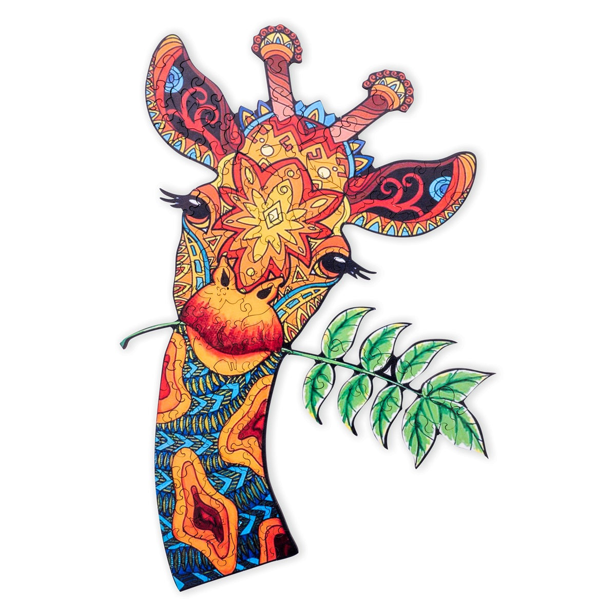 Puzzel-A3-Giraf-123-stukjes