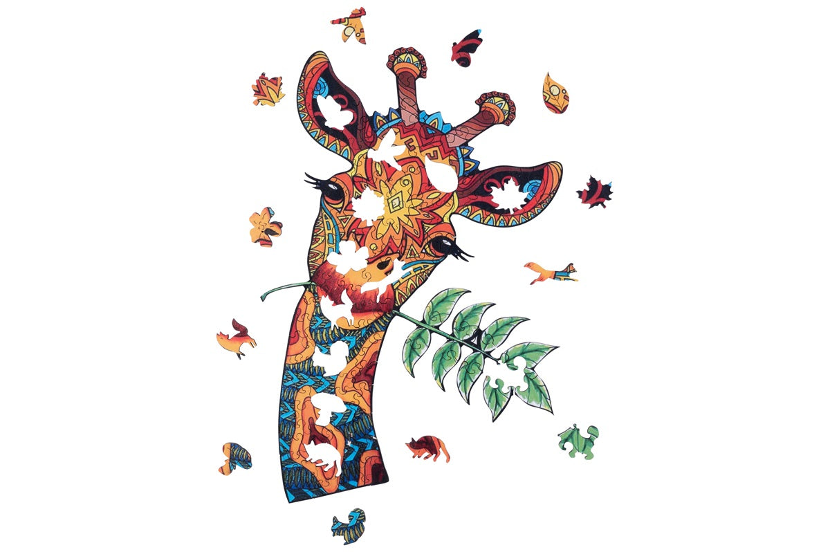 Puzzel-A3-Giraf-123-stukjes