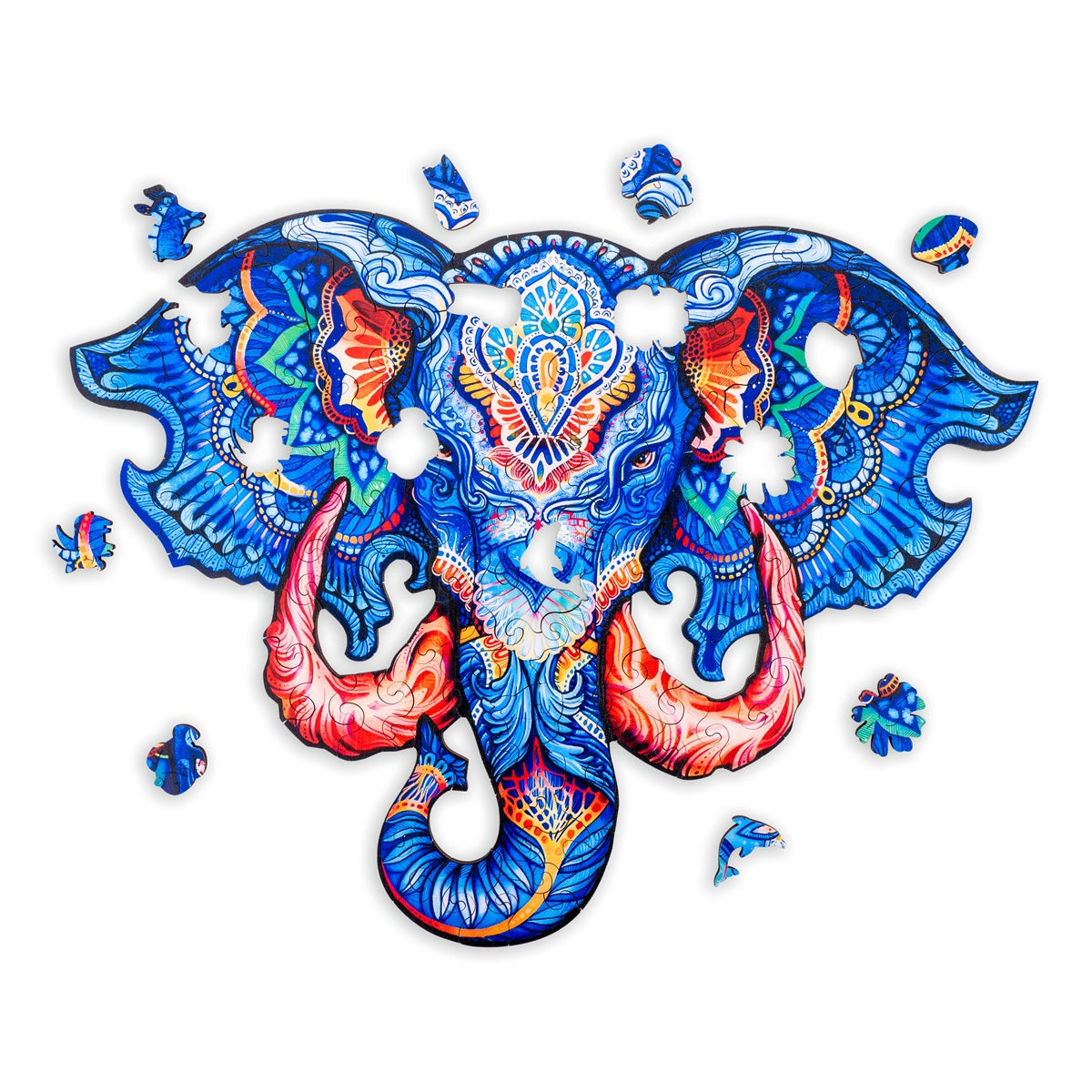 Puzzel-A3-Olifant-124-stukjes