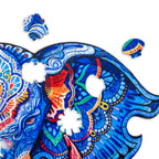 Puzzel-A3-Olifant-124-stukjes