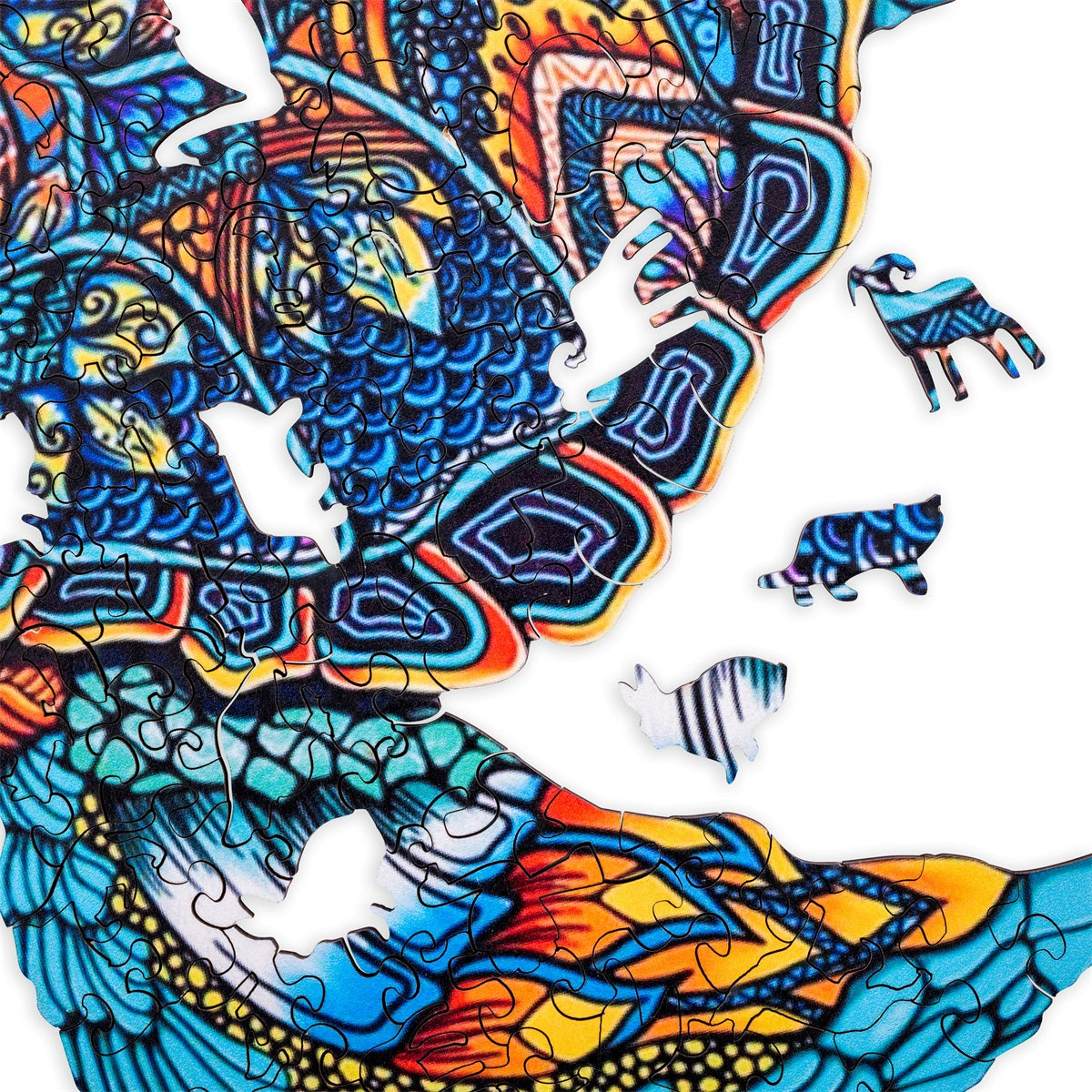 Puzzel-A3-Schildpad-208-stukjes