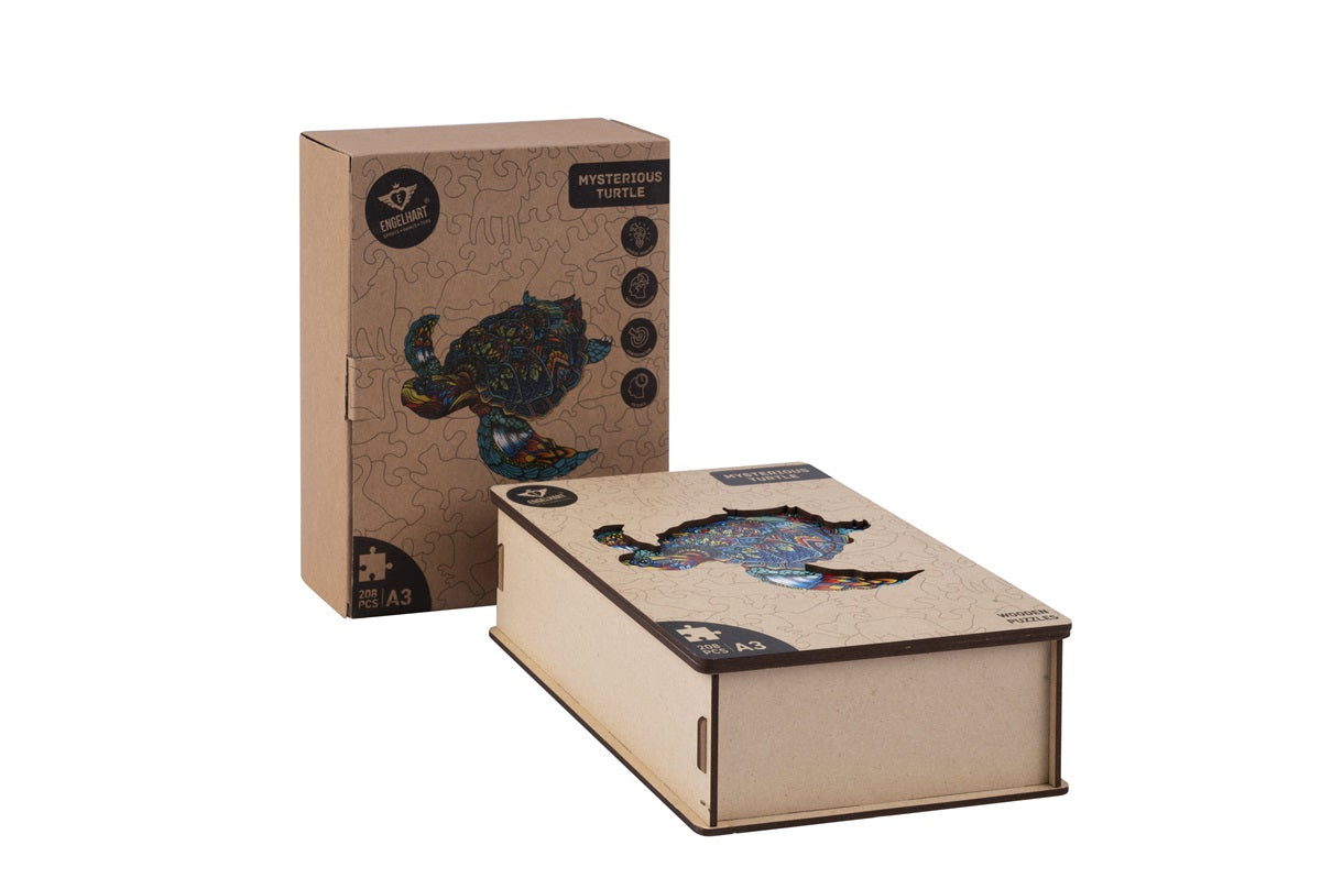 Puzzel-A3-Schildpad-208-stukjes