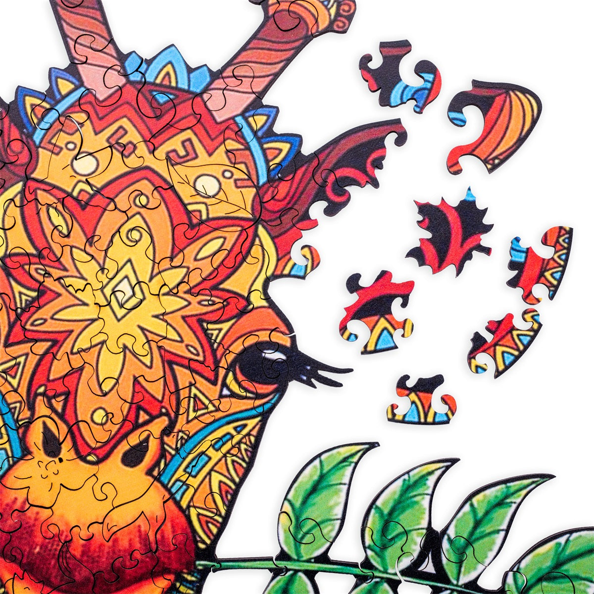 Puzzel-A4-Giraf-113-stukjes