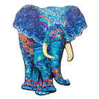 Puzzel-A4-Olifant-178-stukjes