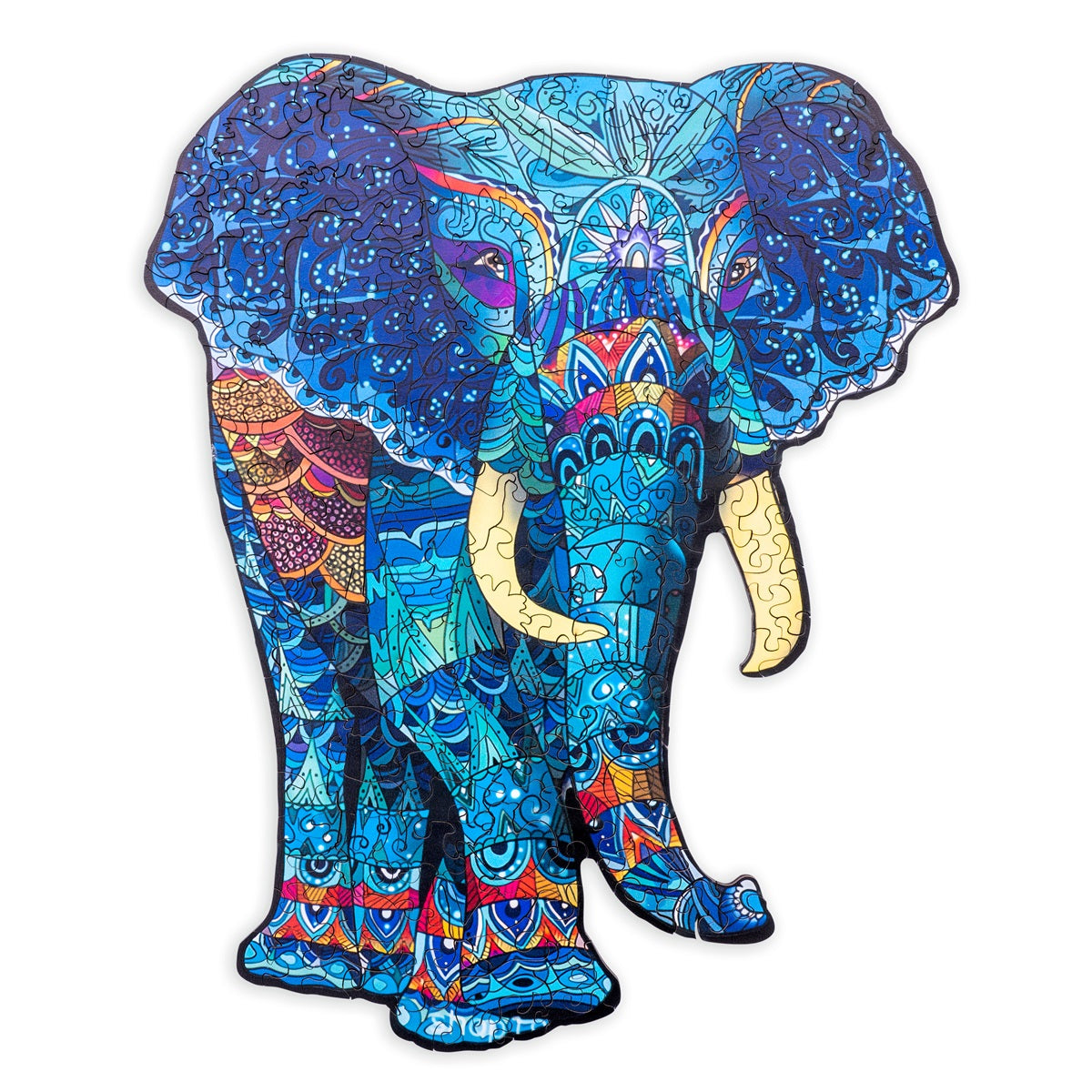 Puzzel-A4-Olifant-178-stukjes