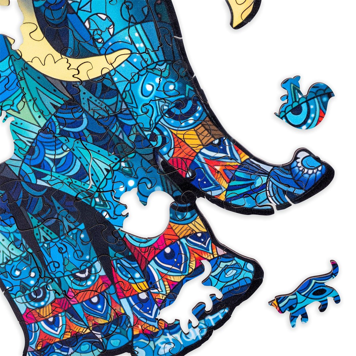 Puzzel-A4-Olifant-178-stukjes