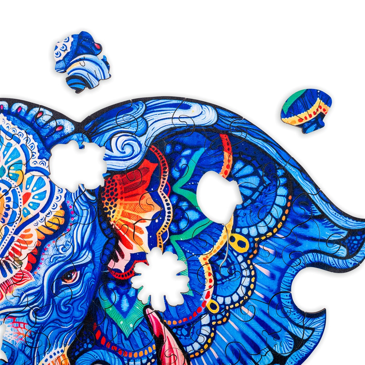 Puzzel-A4-Olifant-83-stukjes