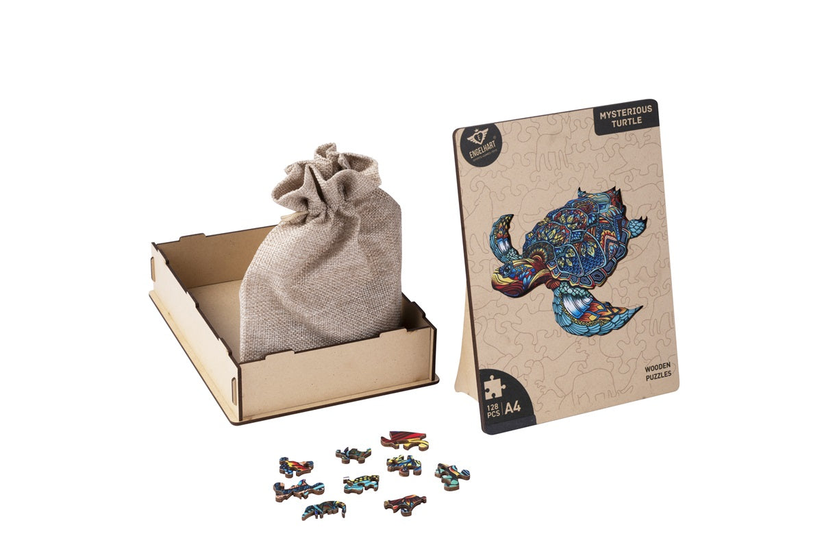 Puzzel-A4-Schildpad-128-stukjes