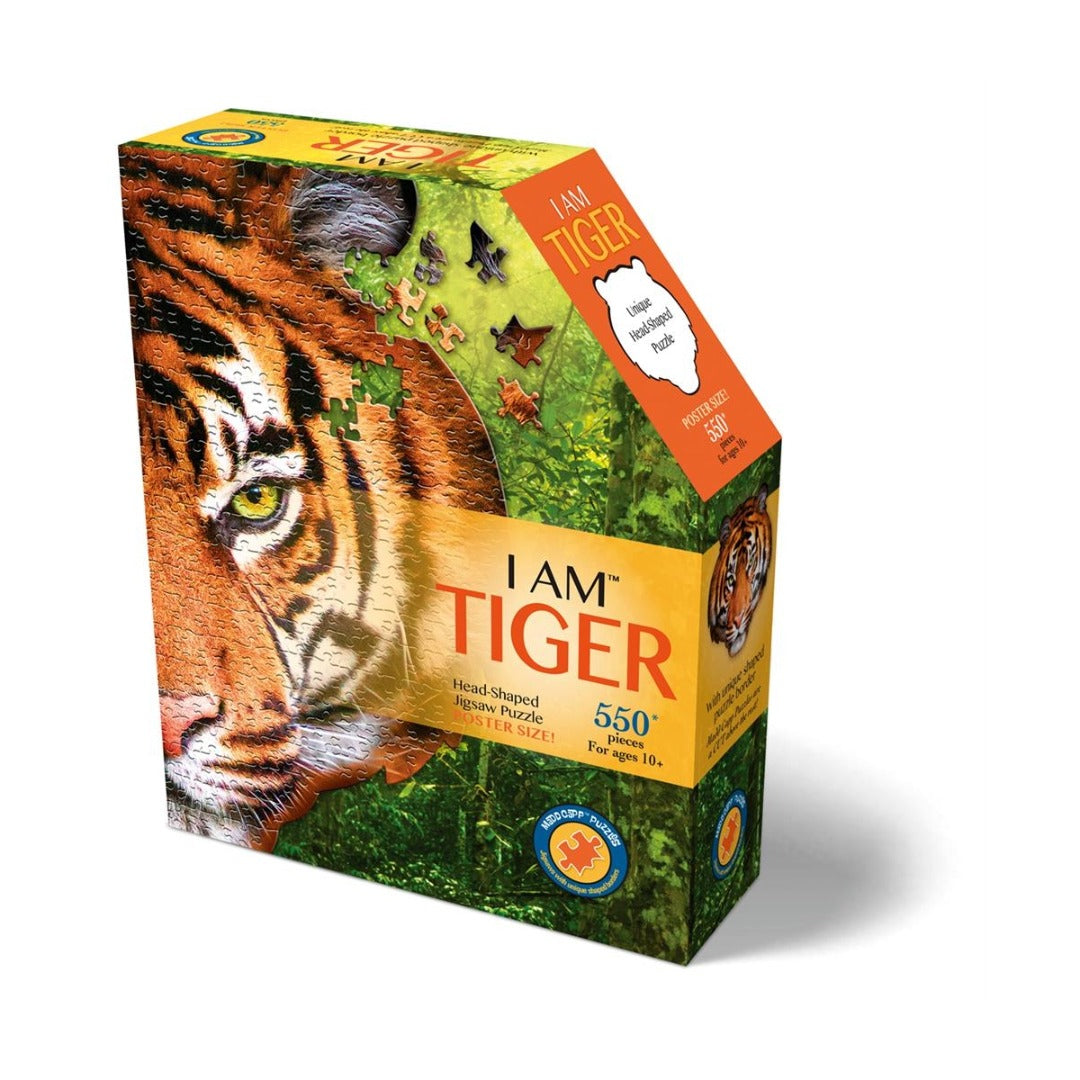 Puzzel - I am  Tiger - Poster Size - 550 stukjes
