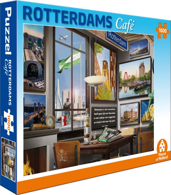 Puzzel - Rotterdams Café - 1000 stukjes
