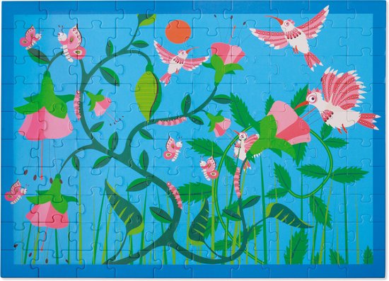 Scratch Puzzel - Kolibries - 100 stukjes