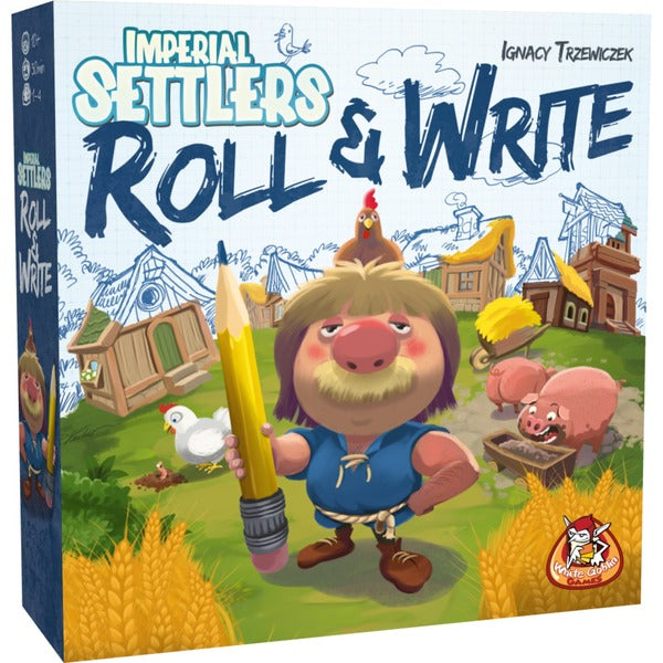 Imperial Settlers Roll & Write Dobbelspel
