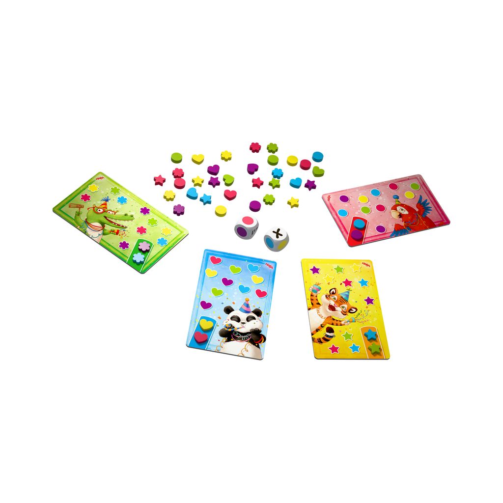 HABA Hoera! Het Regent Confetti Kaartspel