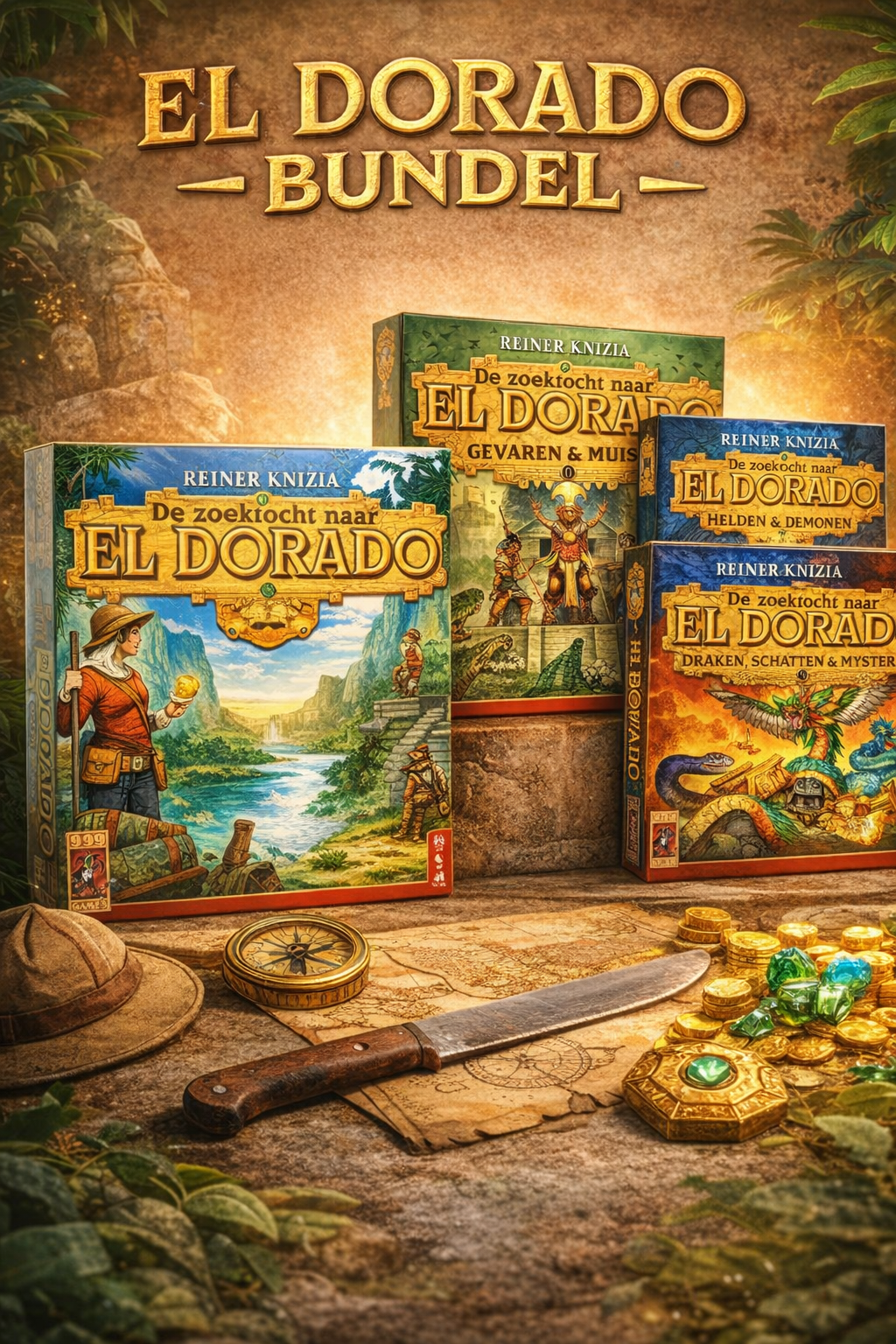 De Zoektocht naar El Dorado Complete Spelbundel