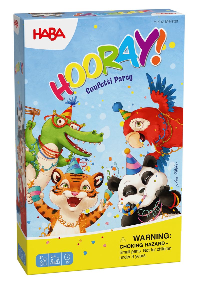HABA Hoera! Het Regent Confetti Kaartspel