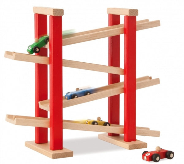 Autobaan incl. 4 autootjes