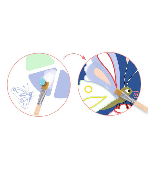 Schilderen met een palet - Kleine Beestjes