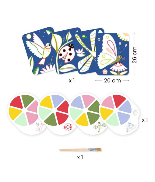 Schilderen met een palet - Kleine Beestjes