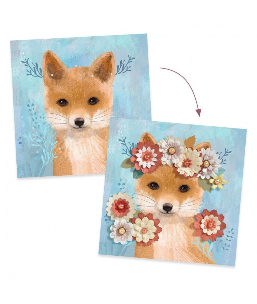 3D-afbeeldingen - Bloemkronen