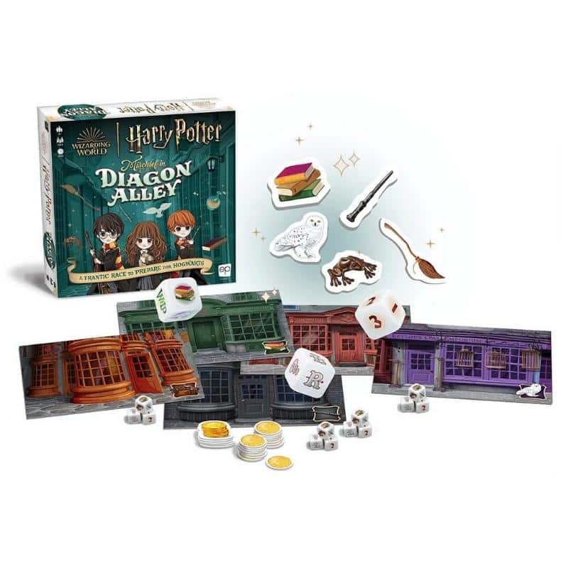 Harry Potter Mischief in Diagon Alley Dobbelspel